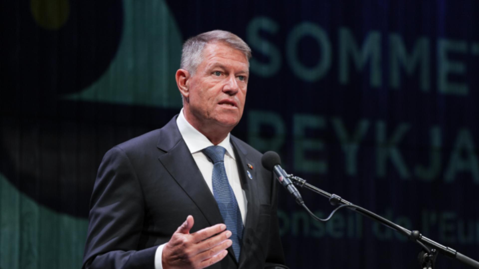 Klaus Iohannis, la reuniunea în format restrâns de la Haga: Se pregătește Summitul NATO de la Vilnius
