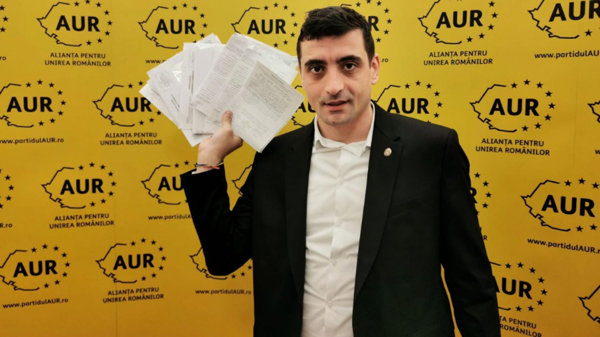 George Simion: Rezolvă Marcel problema Schengen. O rezolvă cum a rezolvat-o şi cu plafonarea preţurilor de au ajuns românii astăzi să-şi dea întregul salariu pe hrană
