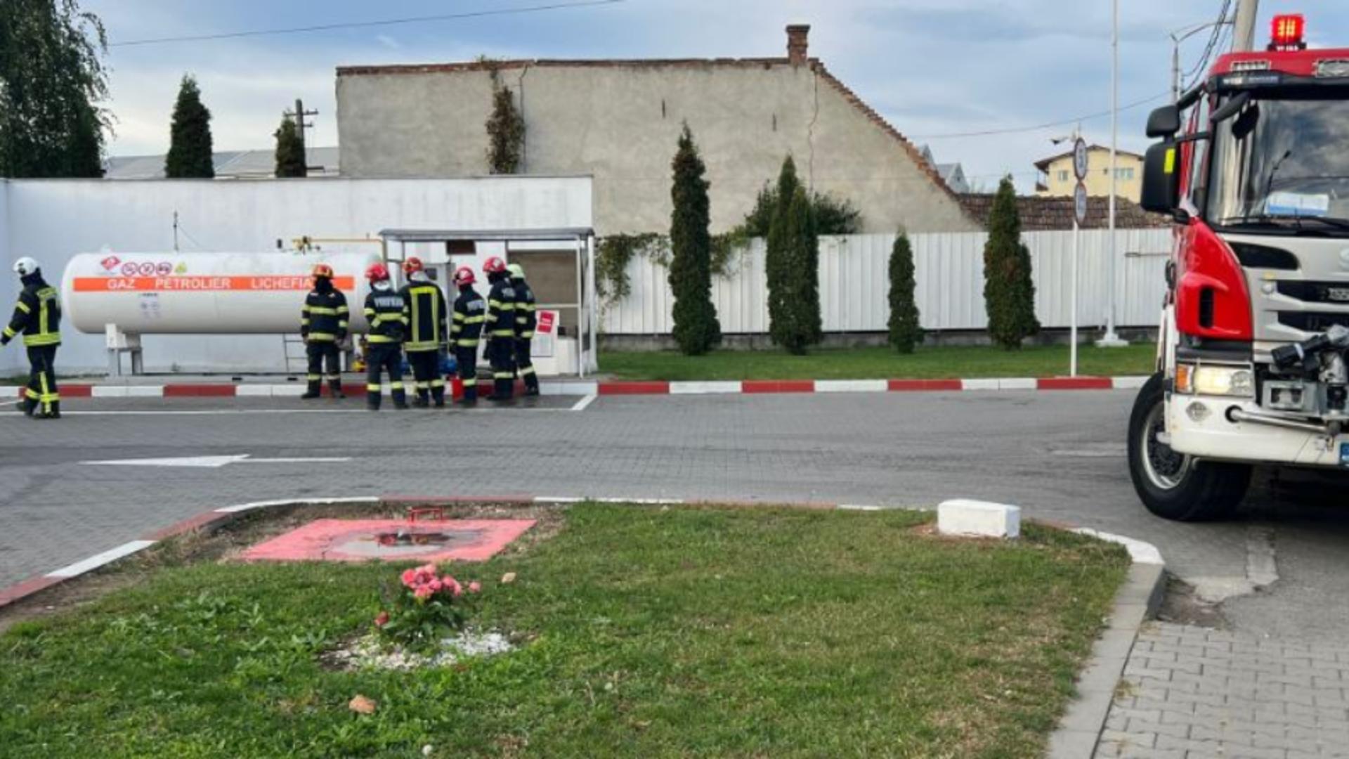 Pericol de explozie la o stație GPL din Cluj, în urma scurgerilor de carburant