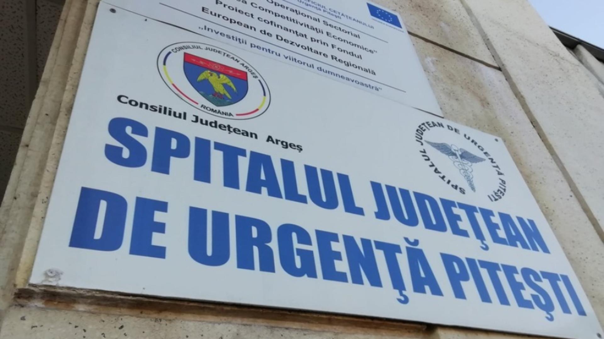 Alarma de incendiu, declanşată accidental la Spitalul de Urgenţă Piteşti