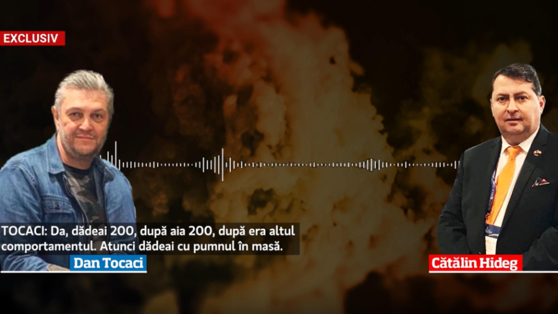 Înregistrarea bombă care îl detonează pe Florian Coldea: „Dădeai 200, după aia 200, era altul comportamentul”