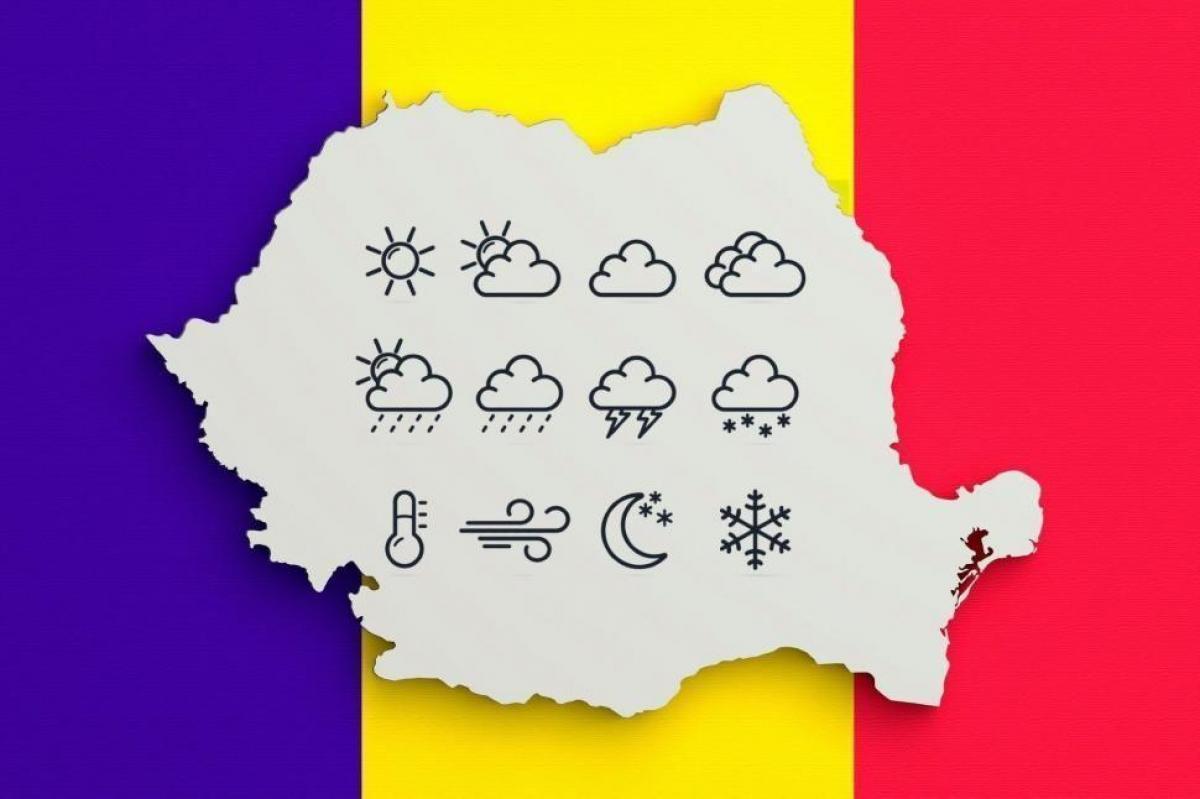Prognoza meteo: Ploi extinse și condiții de vreme severă în majoritatea tării