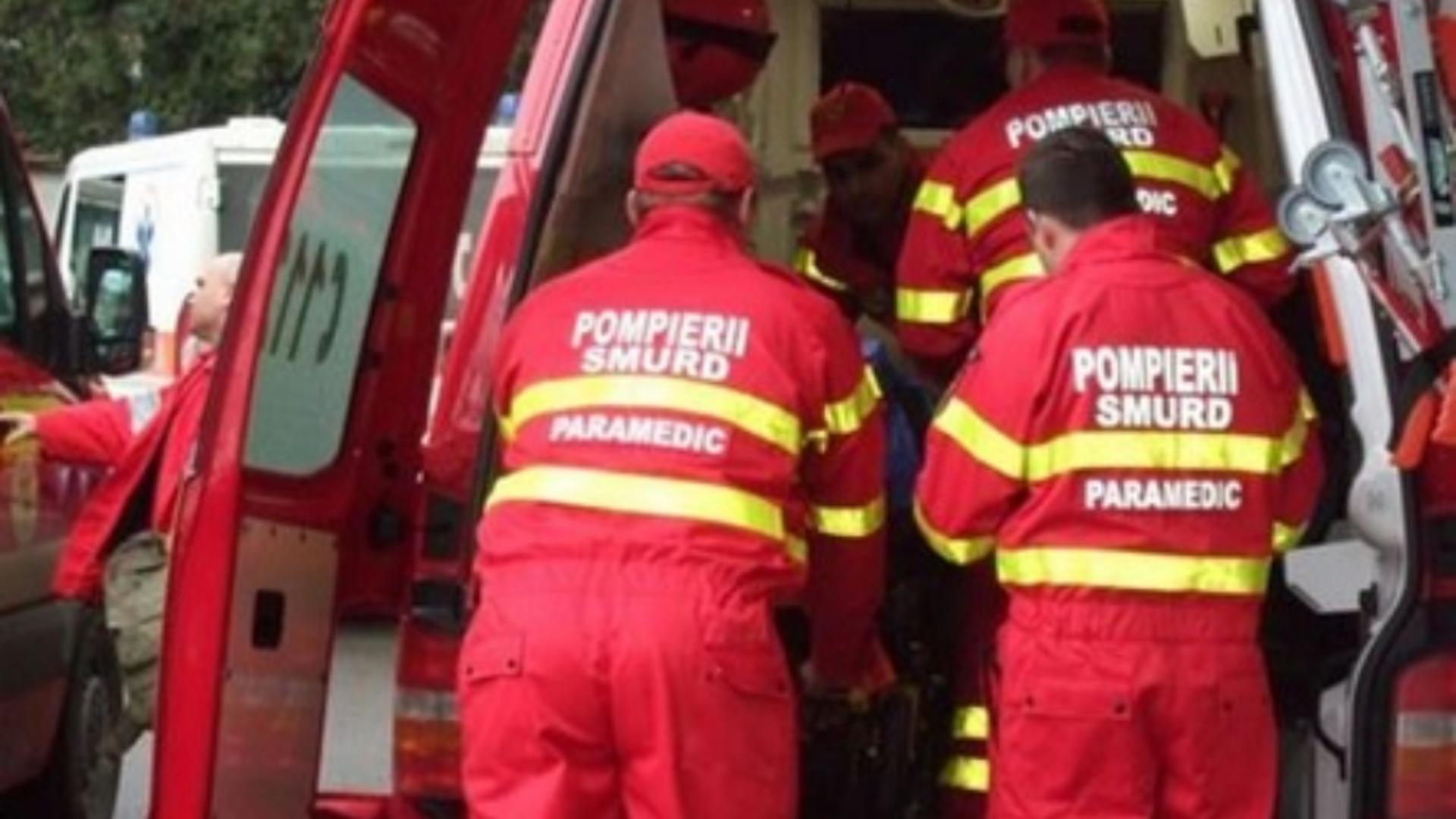 Accident în Sibiu: Prăbușirea unei anexe rănește mai multe persoane