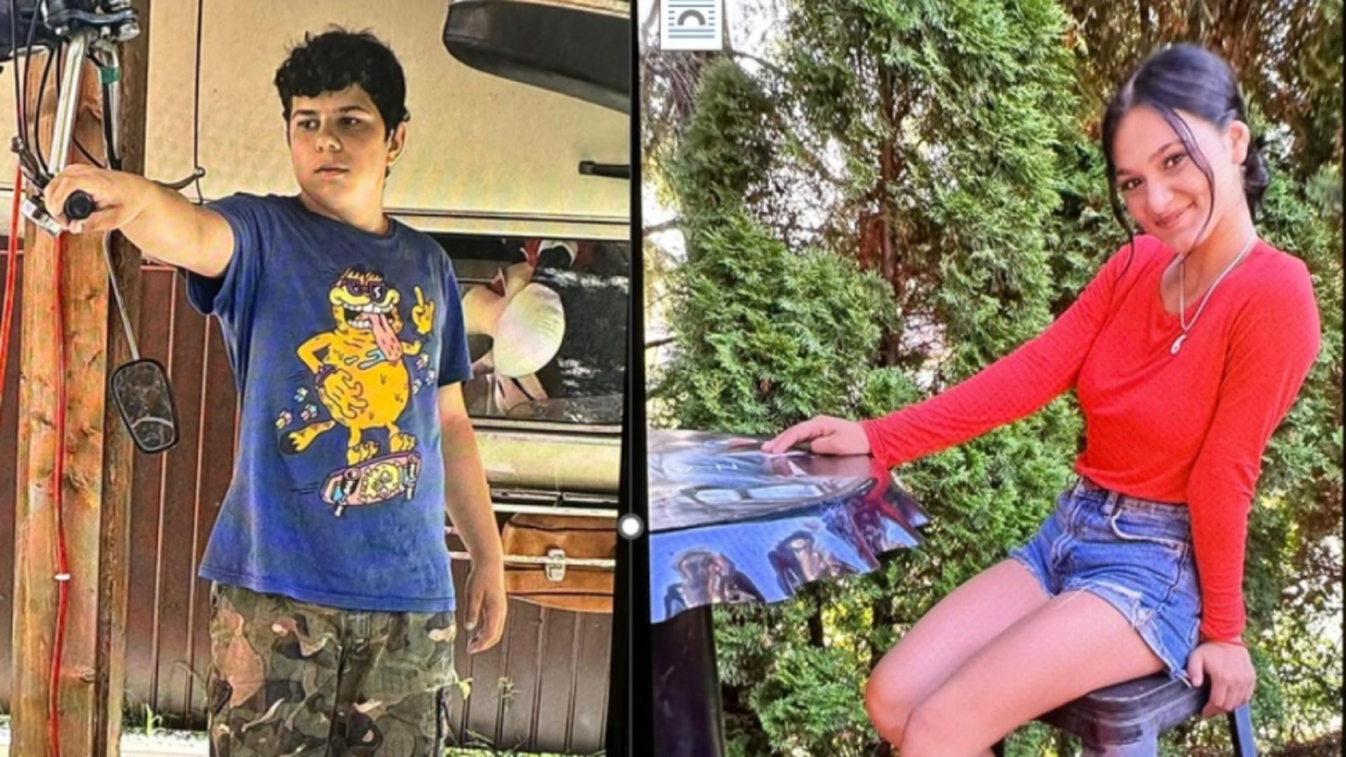 Doi minori de 13 ani au fost dați dispăruți. Cine i-a văzut sunt rugați să sune la 112