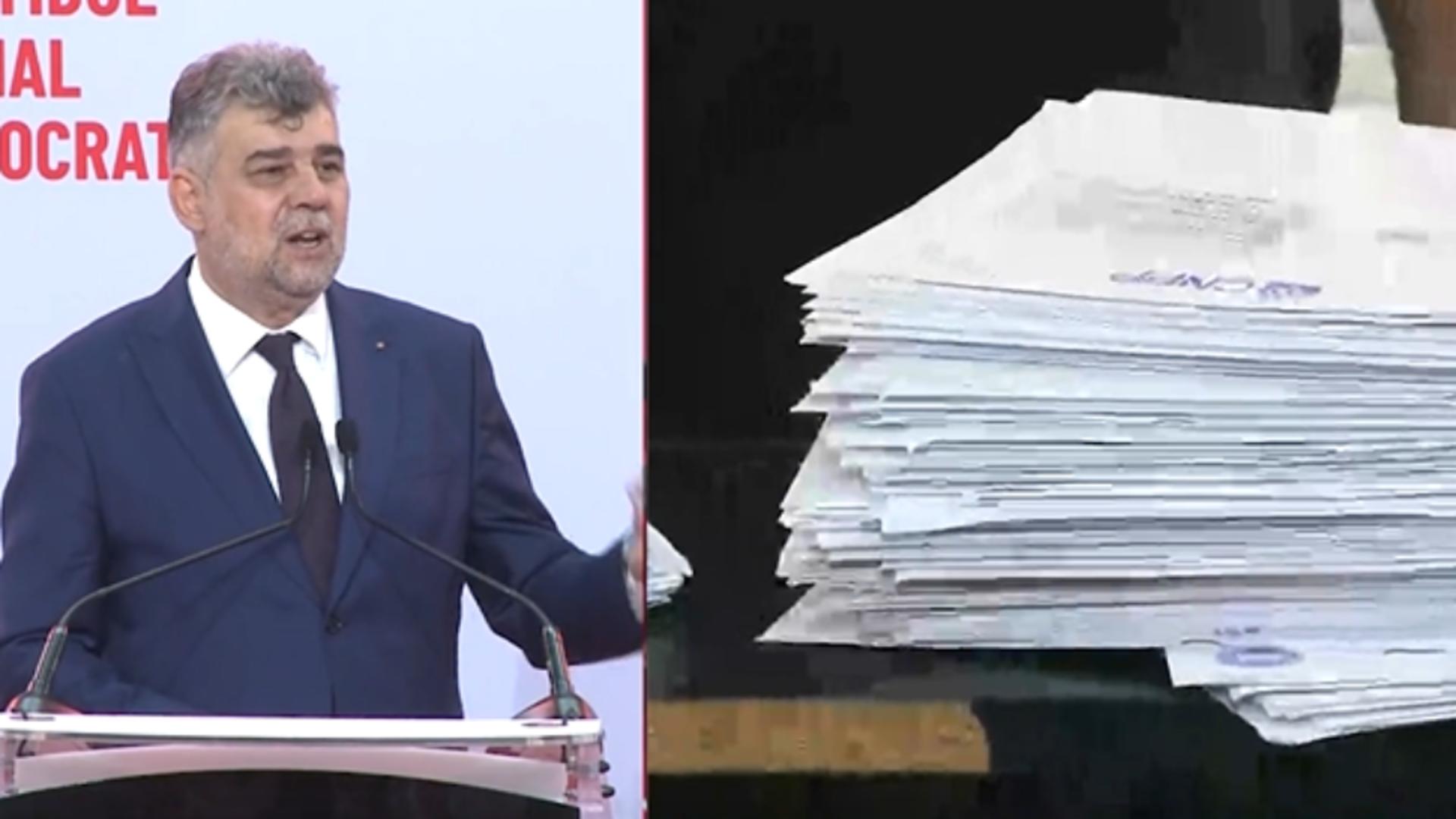 Cum le răspunde Ciolacu pensionarilor nemulțumiți: Nimeni nu a pierdut bani la pensie