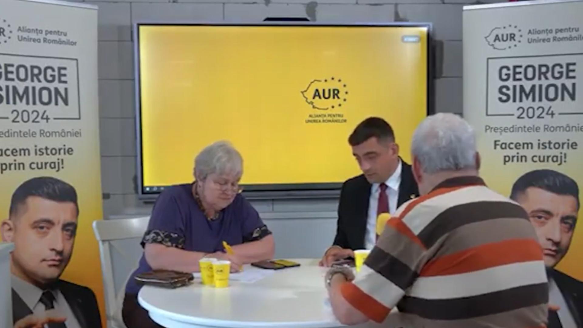 PENSIILE românilor, calculate în direct de George Simion și Dorina Barcari. Oamenii, îndemnați să-și ceară drepturile prin CONTESTAȚII