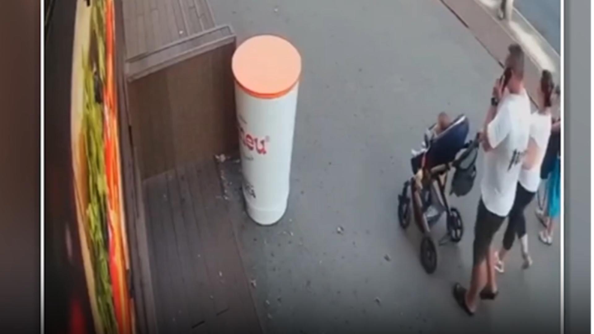 TRAGEDII evitate în ultima clipă la Galați și Cluj. Cum a scăpat ca prin minune de MOARTE o familie cu un bebeluș în cărucior