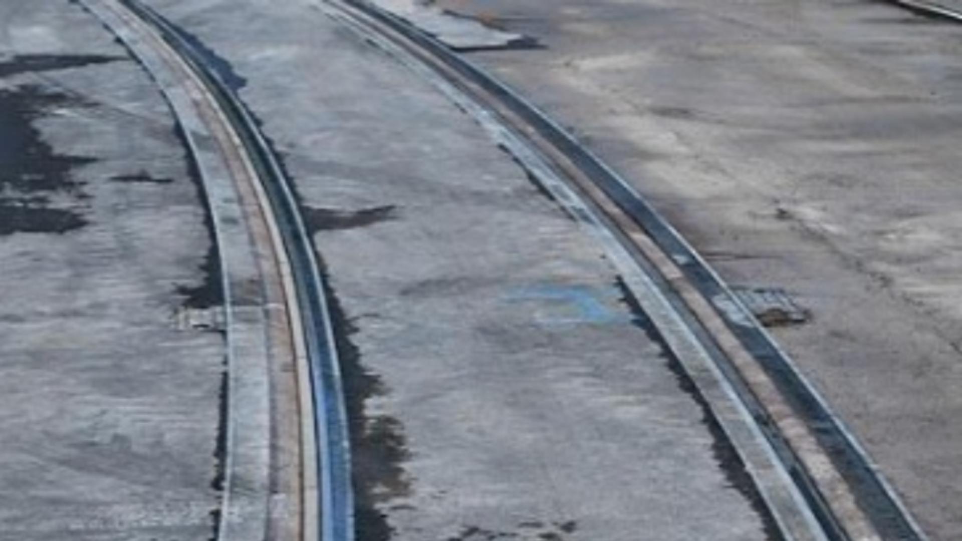 Circulația tramvaielor 41, blocată: un călător s-a dezechilibrat și s-a accidentat