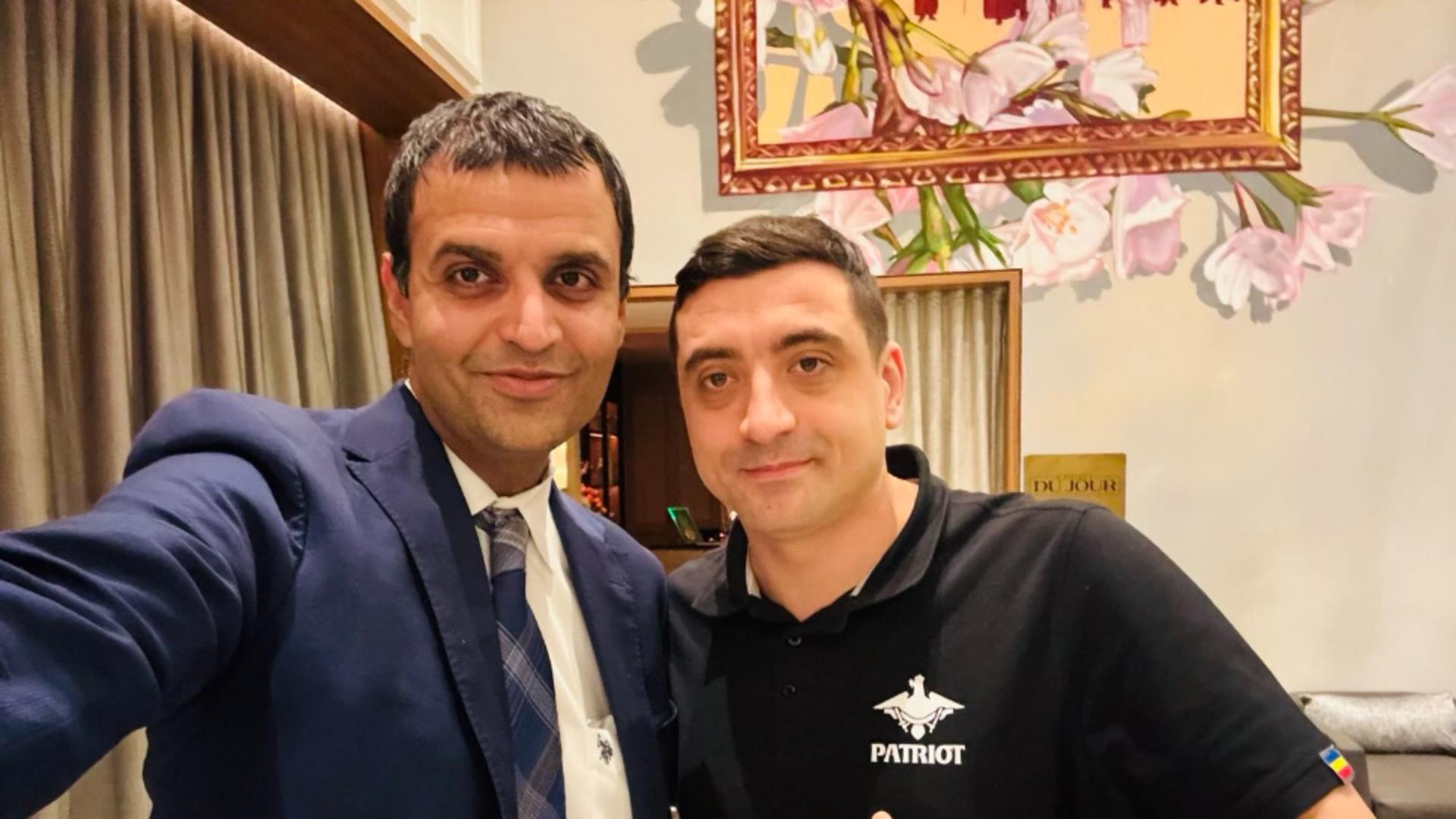 George Simion, într-o fotografie care dă fiori sistemului. Cu cine s-a întâlnit liderul suveranist la Washington – FOTO