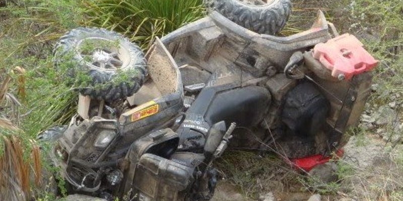 Tragedie în Maramureș: Un tânăr de 24 de ani a murit după ce s-a izbit cu ATV-ul de un stâlp