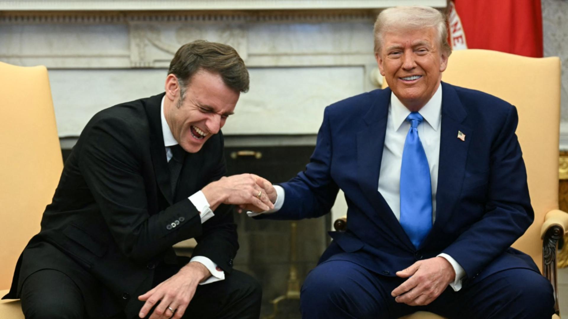 Trump continuă să amenințe Europa. Franța, vizată de taxe de 200% la vin și șampanie, după refuzul lui Macron de a se alătura „Consiliului pentru Pace”